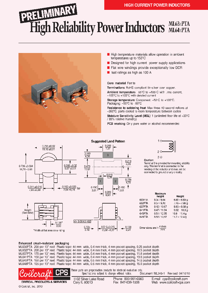 ML630PTA801MLC_6833997.PDF Datasheet