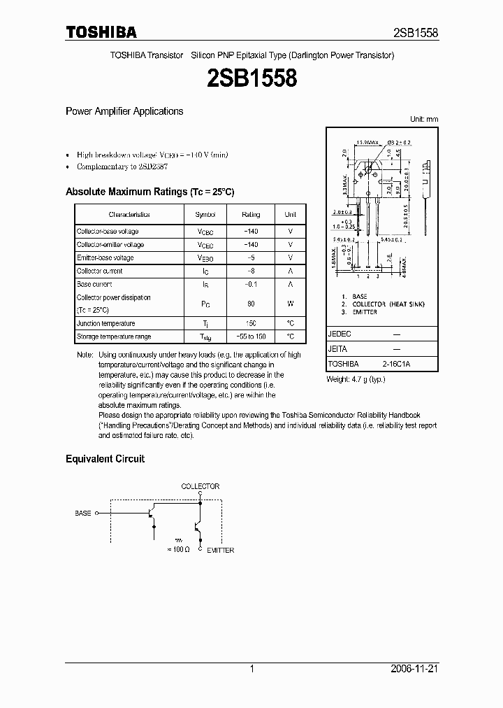 2SB1558-B_6834061.PDF Datasheet