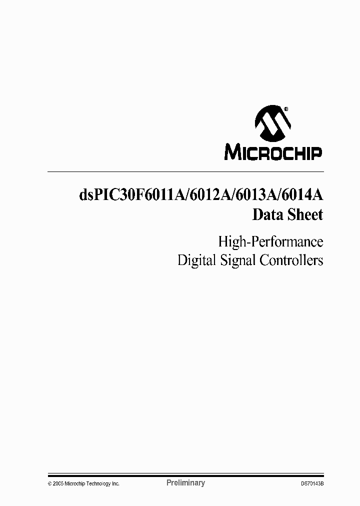 DSPIC30F6012AT-20IPT_6845211.PDF Datasheet