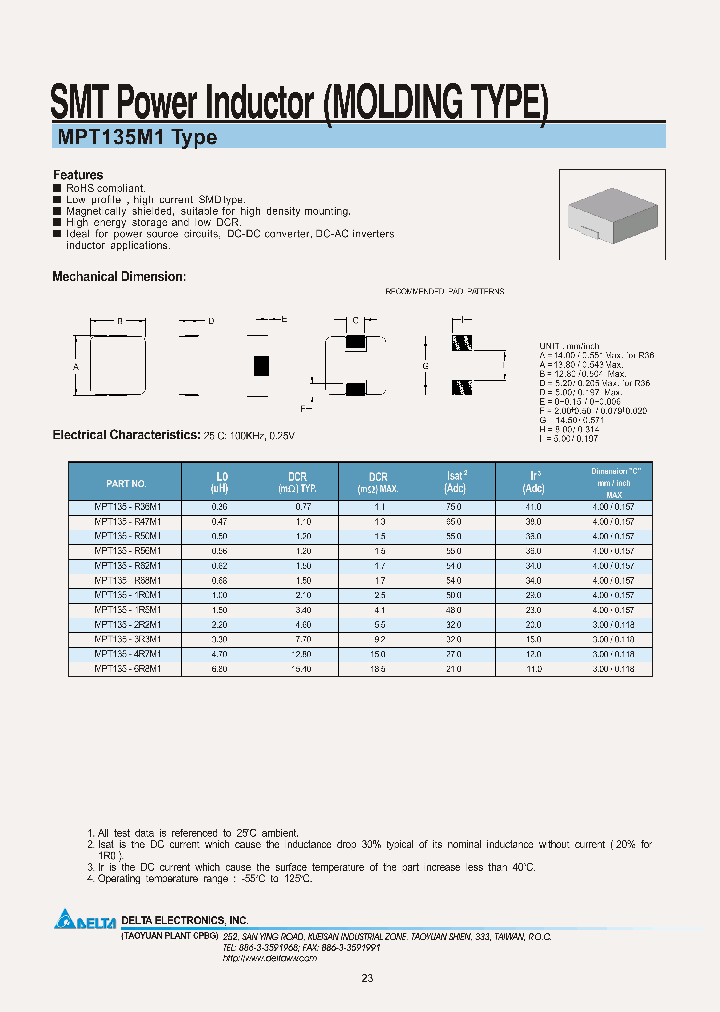MPT135-3R3M1_6849231.PDF Datasheet