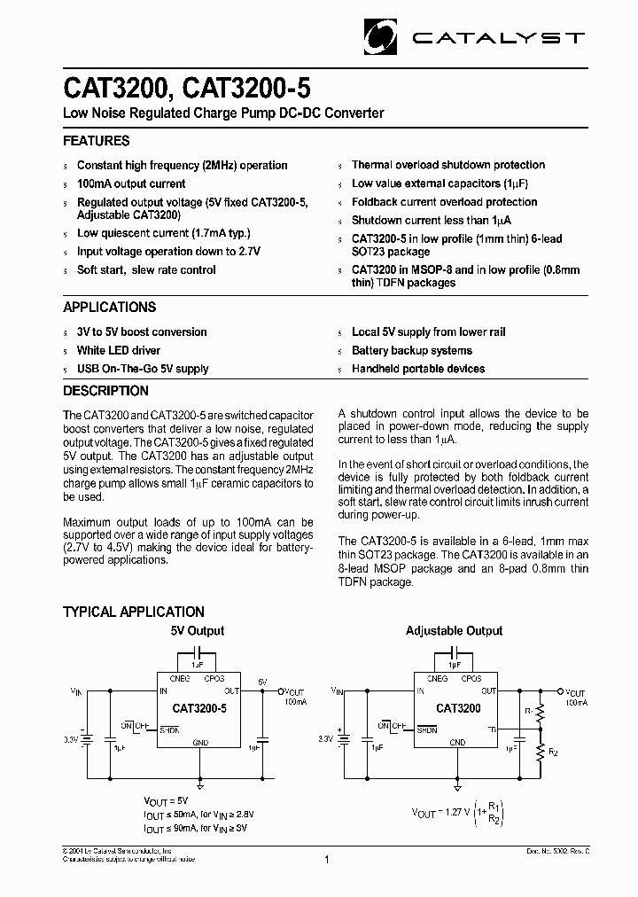 CAT3200ERD4-TE13_6850199.PDF Datasheet