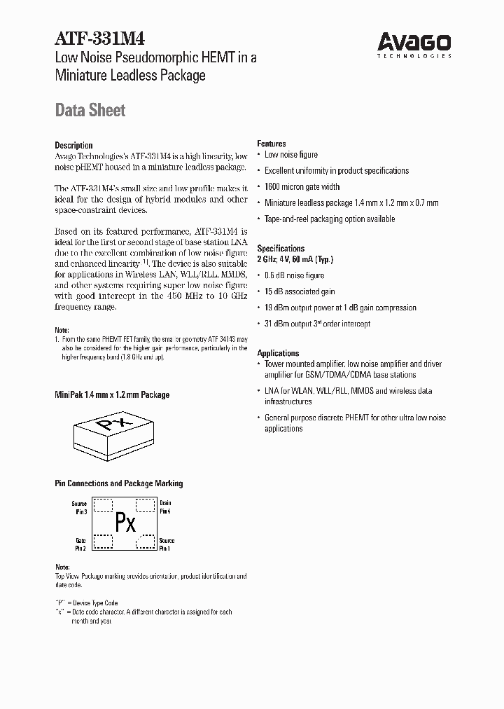 ATF-331M4-TR2_6852390.PDF Datasheet