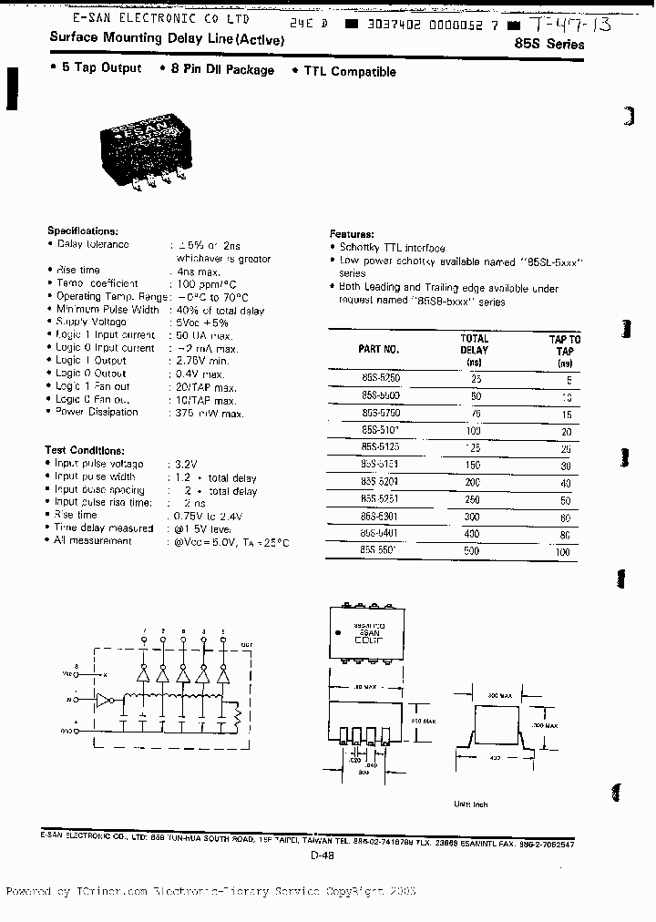 85S5250_6856047.PDF Datasheet