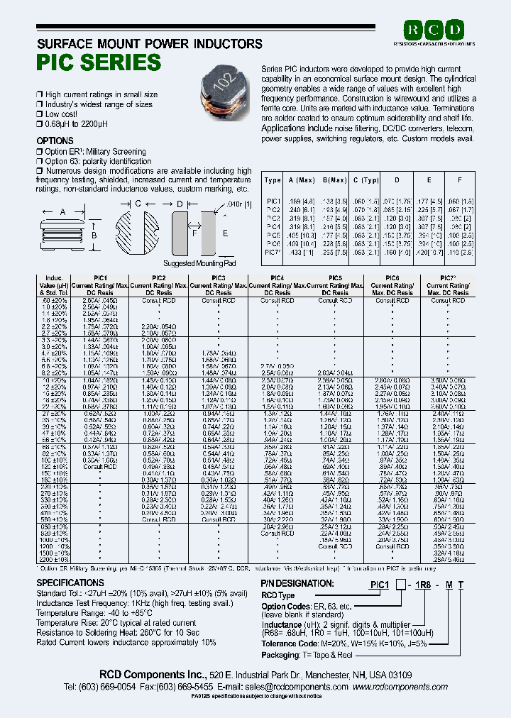 PIC1-271KT_6855642.PDF Datasheet