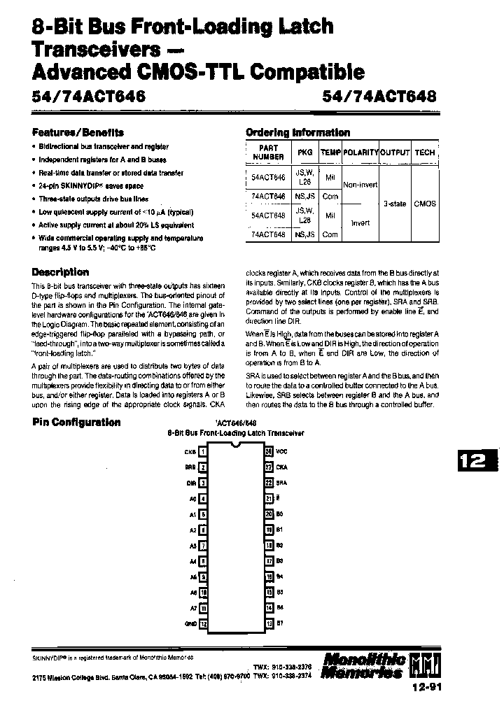 74ACT648NS_6865236.PDF Datasheet