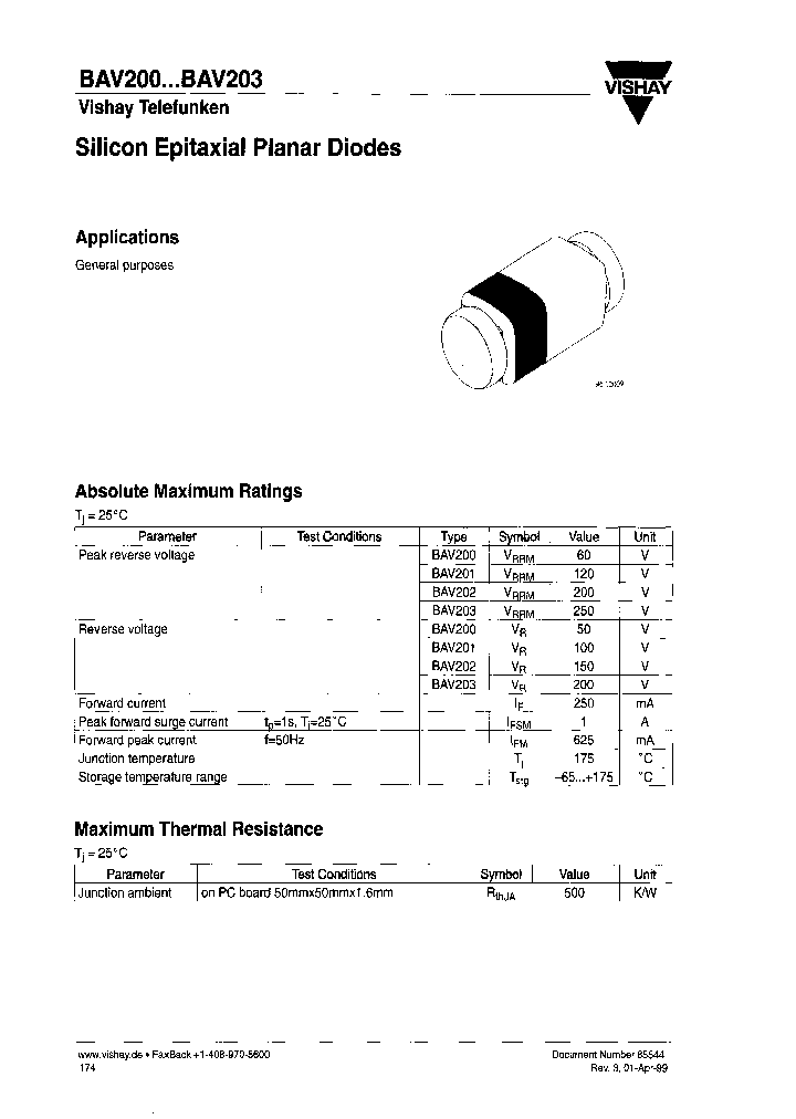 BAV201_6870110.PDF Datasheet