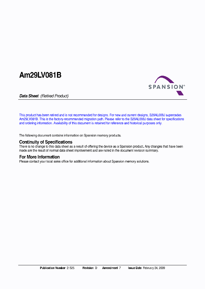 AM29LV081B-120EF_6869330.PDF Datasheet