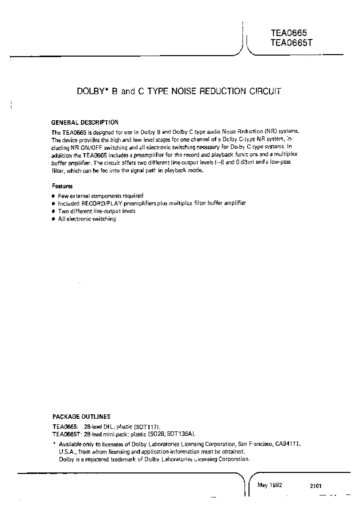 TEA0665_6877808.PDF Datasheet