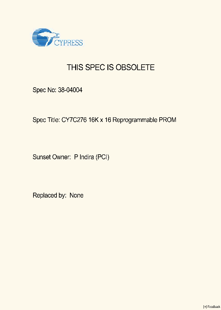 CY7C276-25JC_6883665.PDF Datasheet