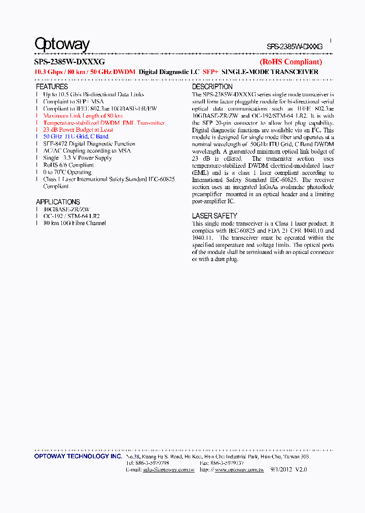 SPS-2385W-D285G_6954805.PDF Datasheet