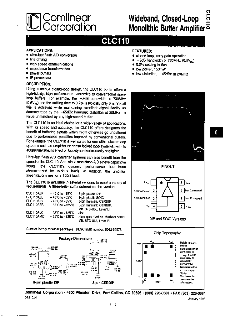 CLC110AIB_6890645.PDF Datasheet