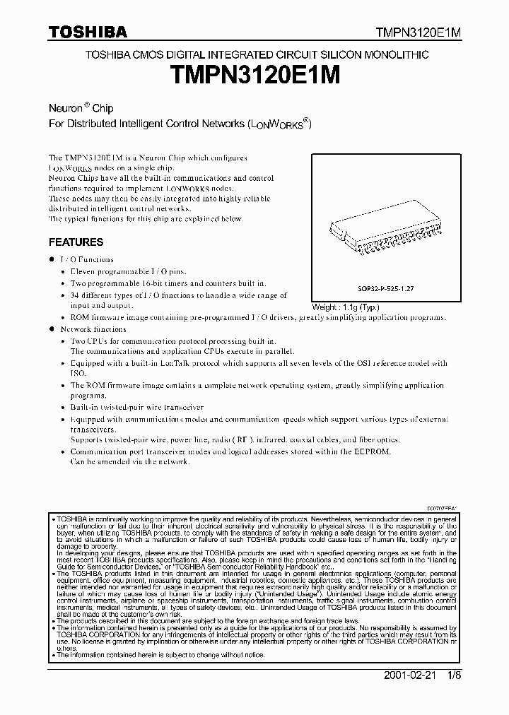 TMPN3120E1M_6884749.PDF Datasheet