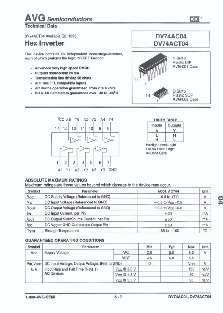 DV74ACT04N_6893667.PDF Datasheet