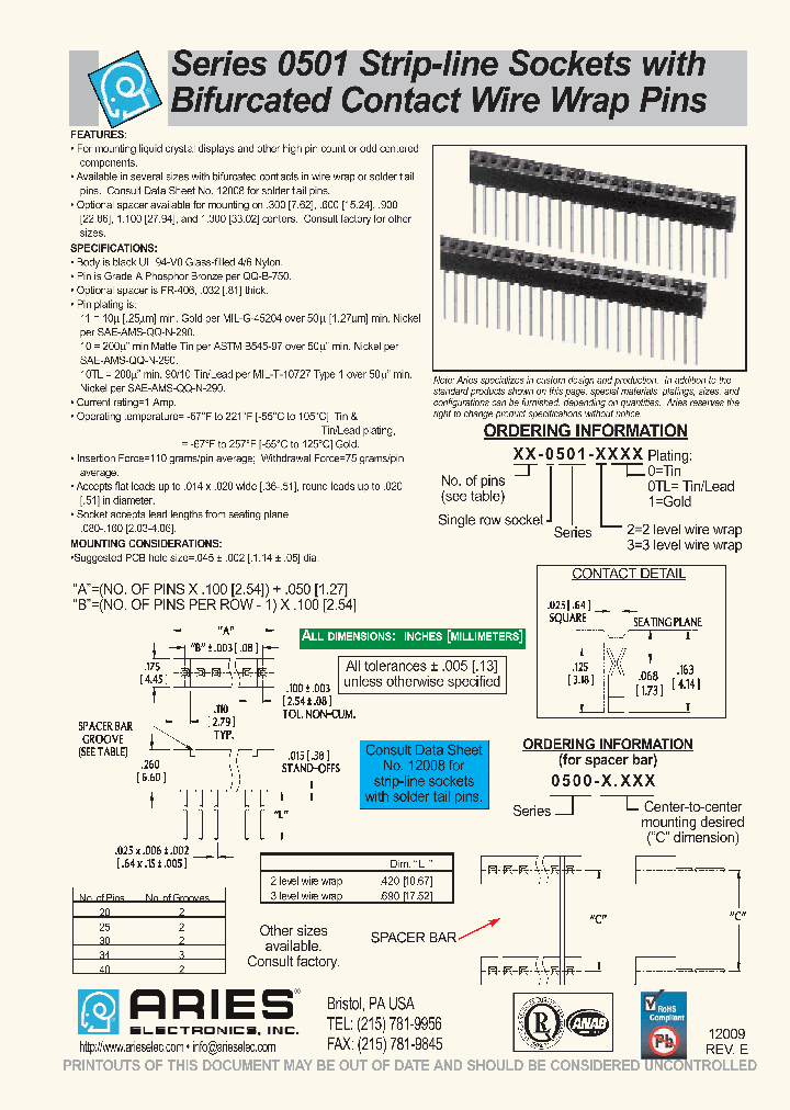25-0501-2000_6895568.PDF Datasheet