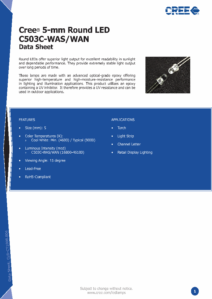 C503C-WAN-CBADB151_6896595.PDF Datasheet