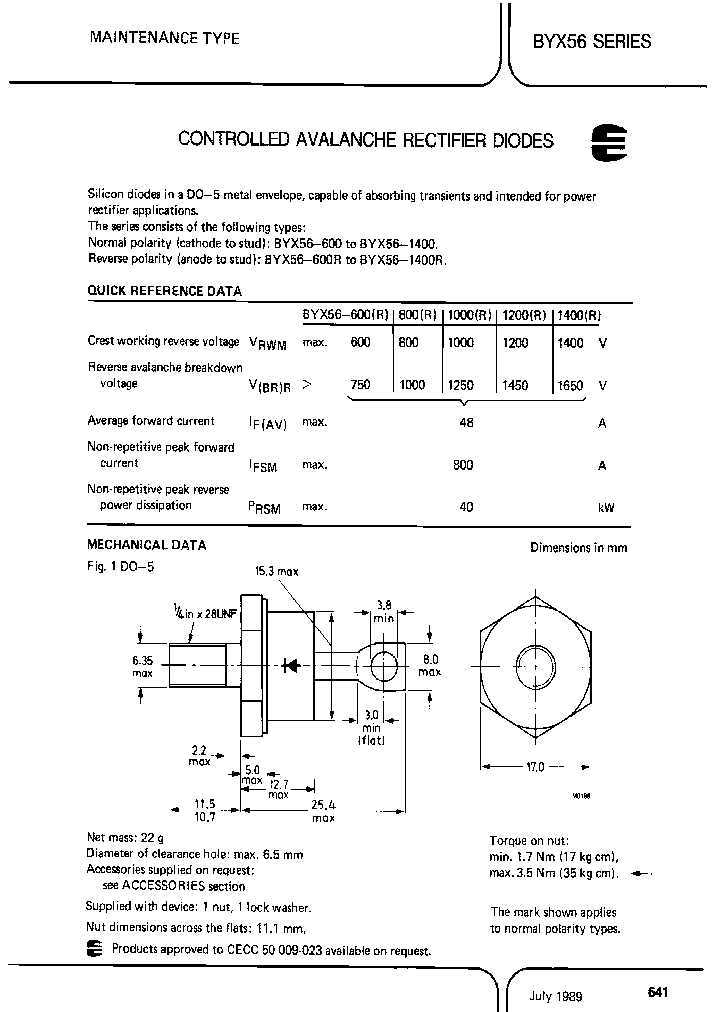 BYX56-1000_6901275.PDF Datasheet