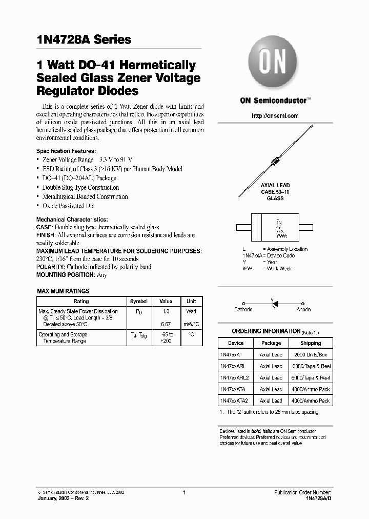1N4745ARL2_6902967.PDF Datasheet