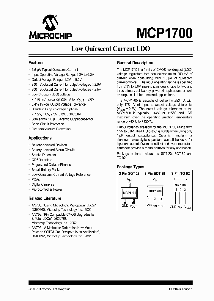 MCP1700T-5002ETT_6905255.PDF Datasheet
