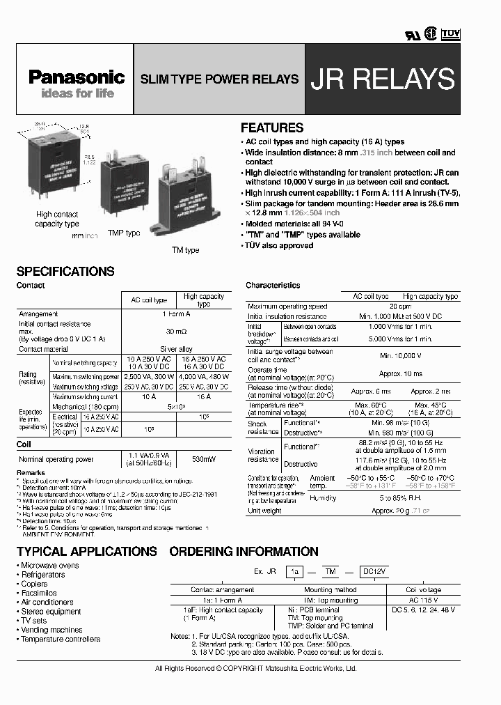 JR1AF-TMP-DC12V_6914907.PDF Datasheet