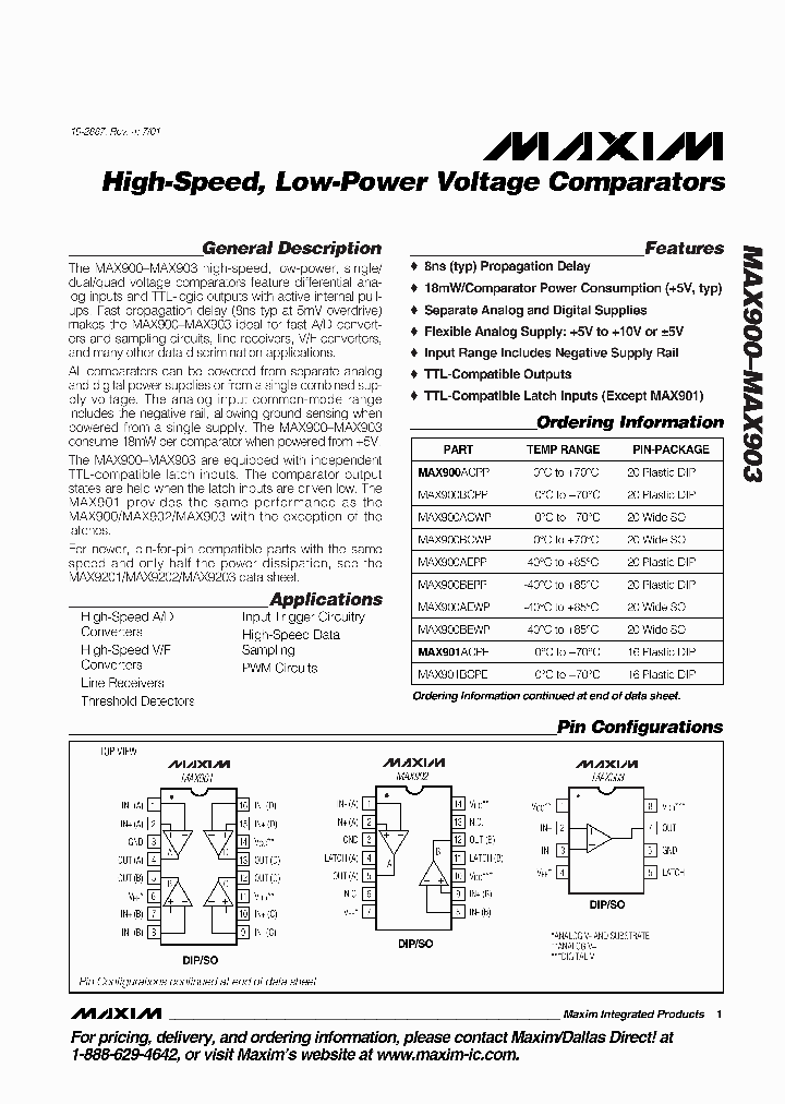 MAX900B_6918580.PDF Datasheet