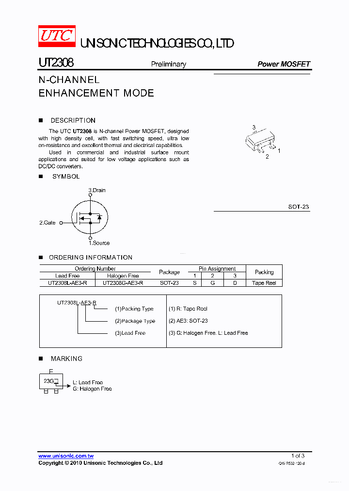UT2308_6959966.PDF Datasheet