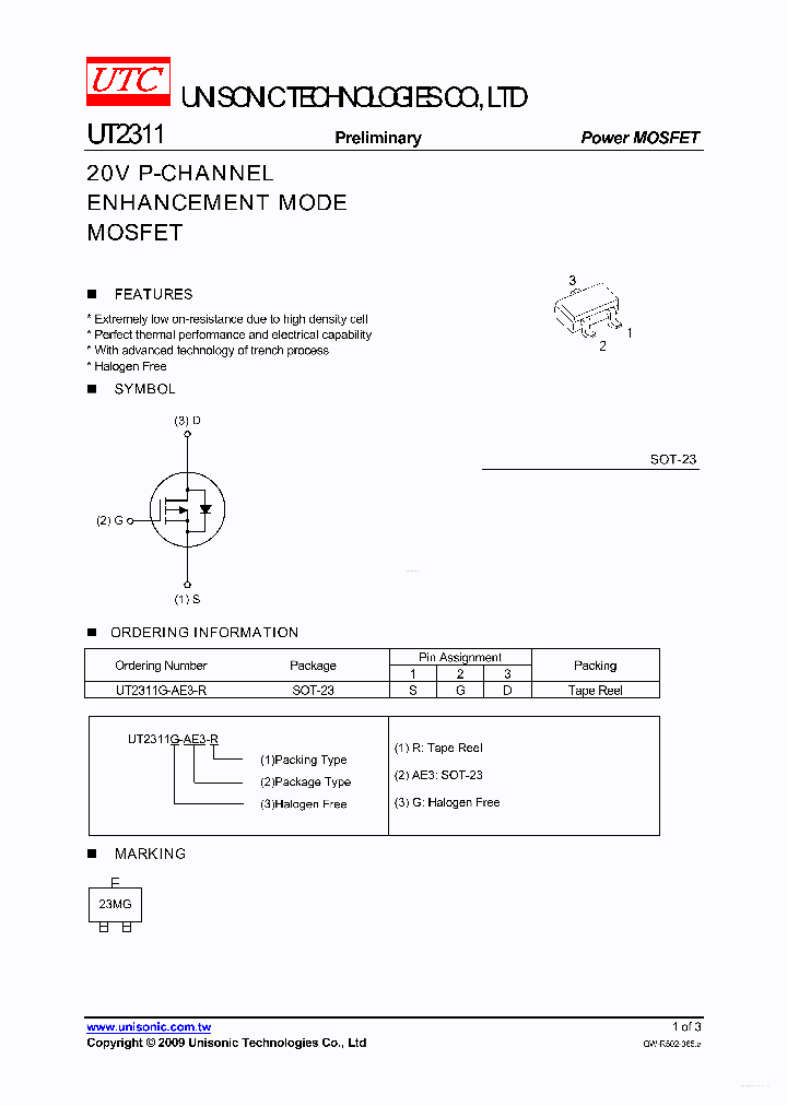 UT2311_6959969.PDF Datasheet