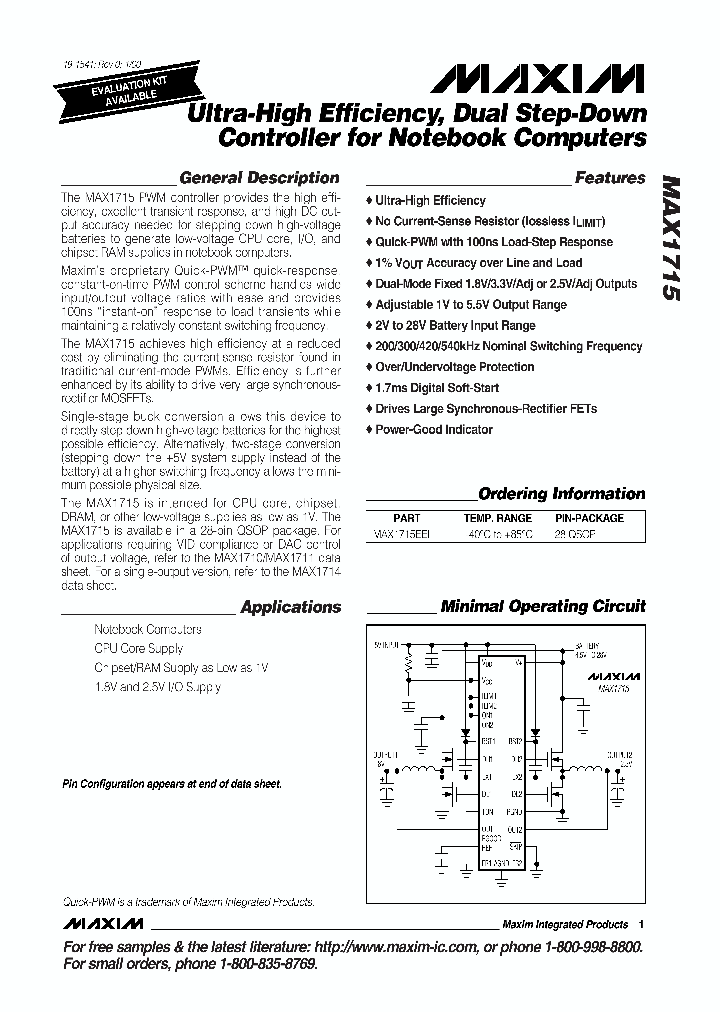 MAX1715EEI_6934949.PDF Datasheet
