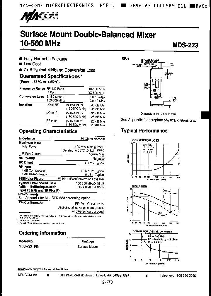 MDS223_6940499.PDF Datasheet