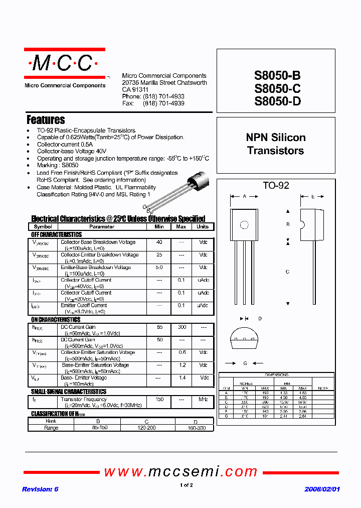 S8050-C_6945511.PDF Datasheet