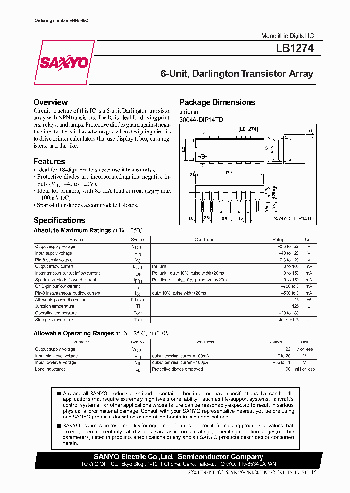 LB1274_6954796.PDF Datasheet