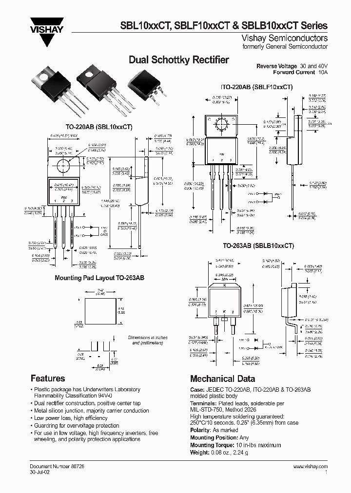 SBL1030CT_6956727.PDF Datasheet