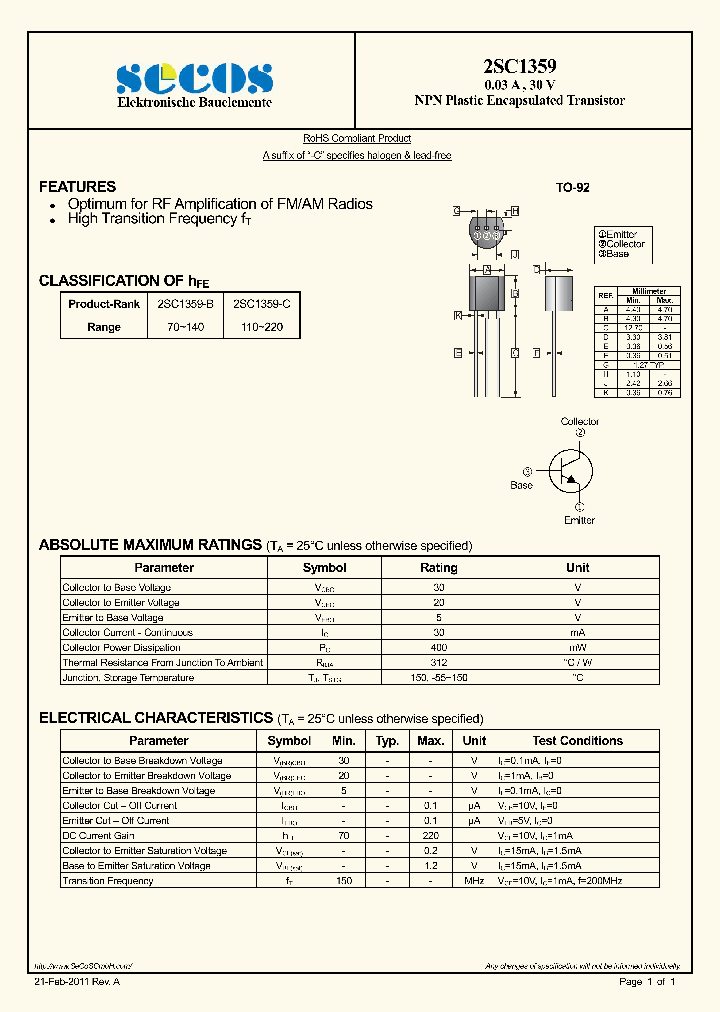 2SC1359_6967213.PDF Datasheet