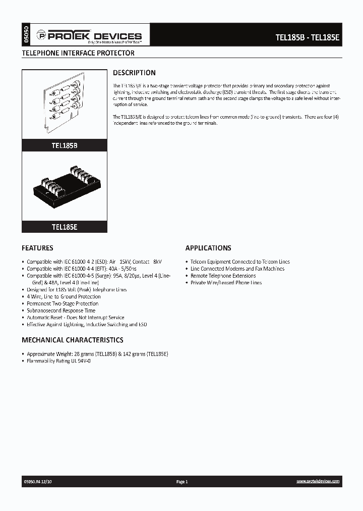 TEL185B10_6970864.PDF Datasheet