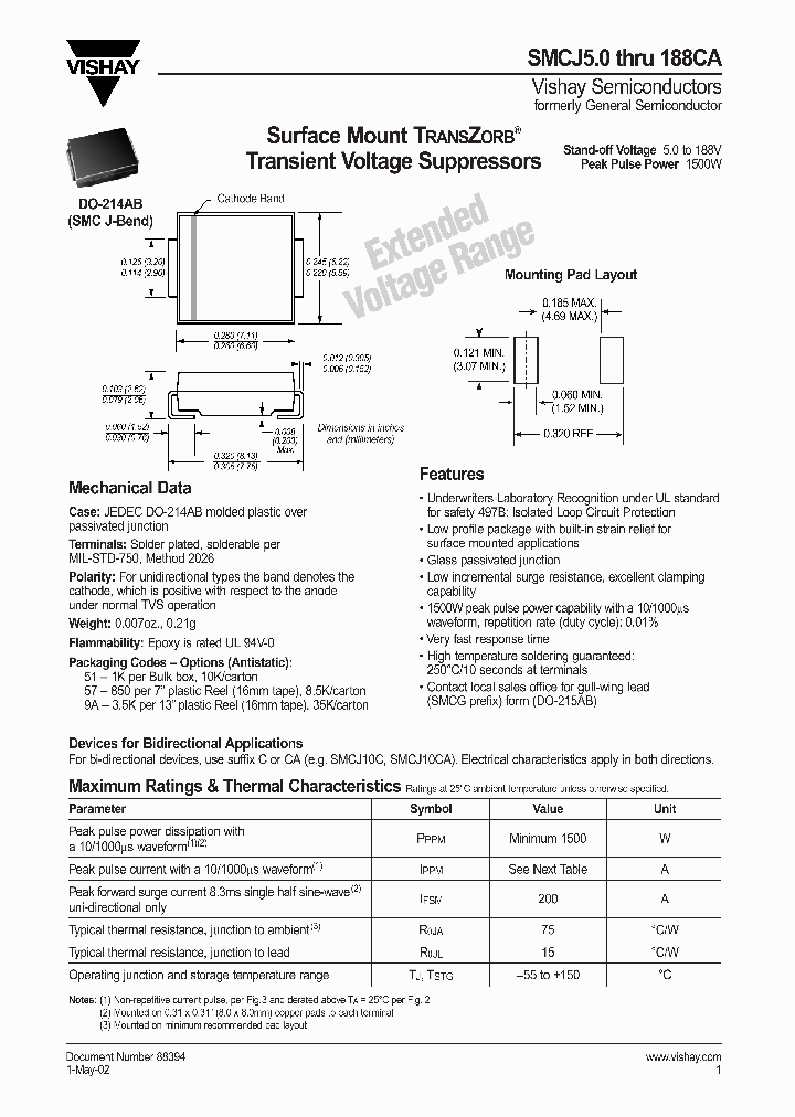 SMCJ15-57-E3_6971259.PDF Datasheet