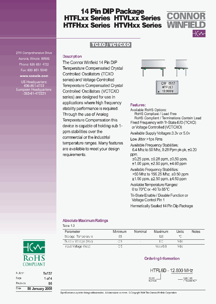 HTFH5C-12800MHZ_6971815.PDF Datasheet