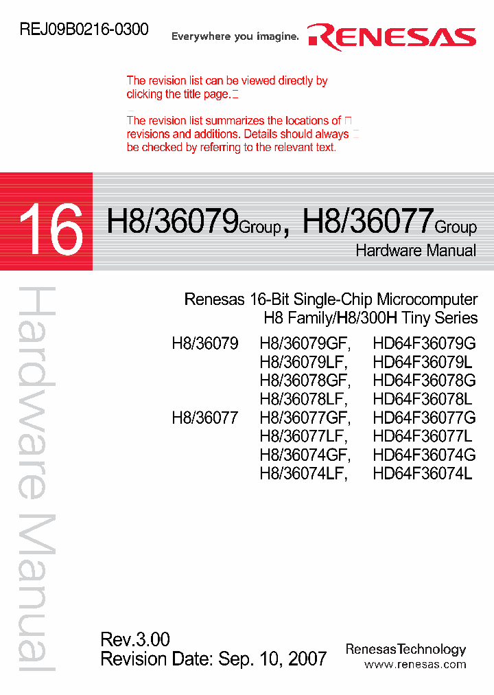 HD64F36079GFZW_6972001.PDF Datasheet