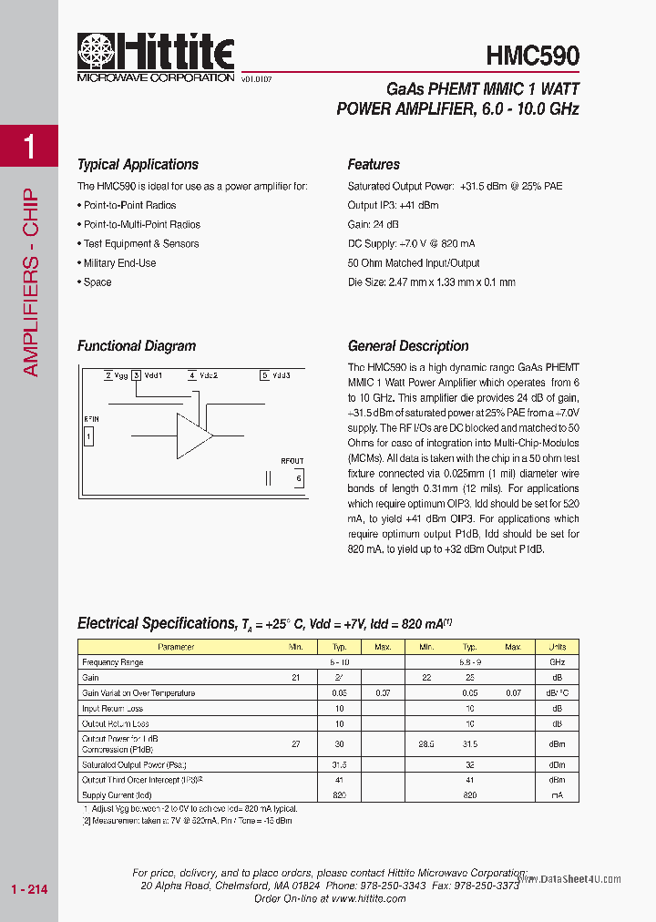 HMC590_6974627.PDF Datasheet