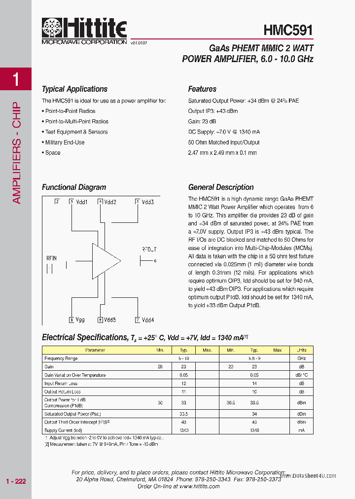 HMC591_6974629.PDF Datasheet