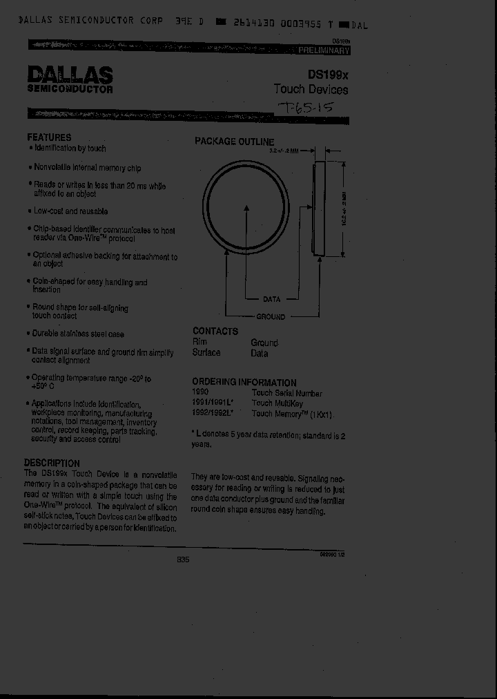 DS1991R_6975115.PDF Datasheet