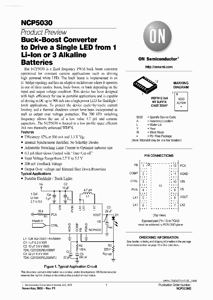 NCP5030_6975550.PDF Datasheet