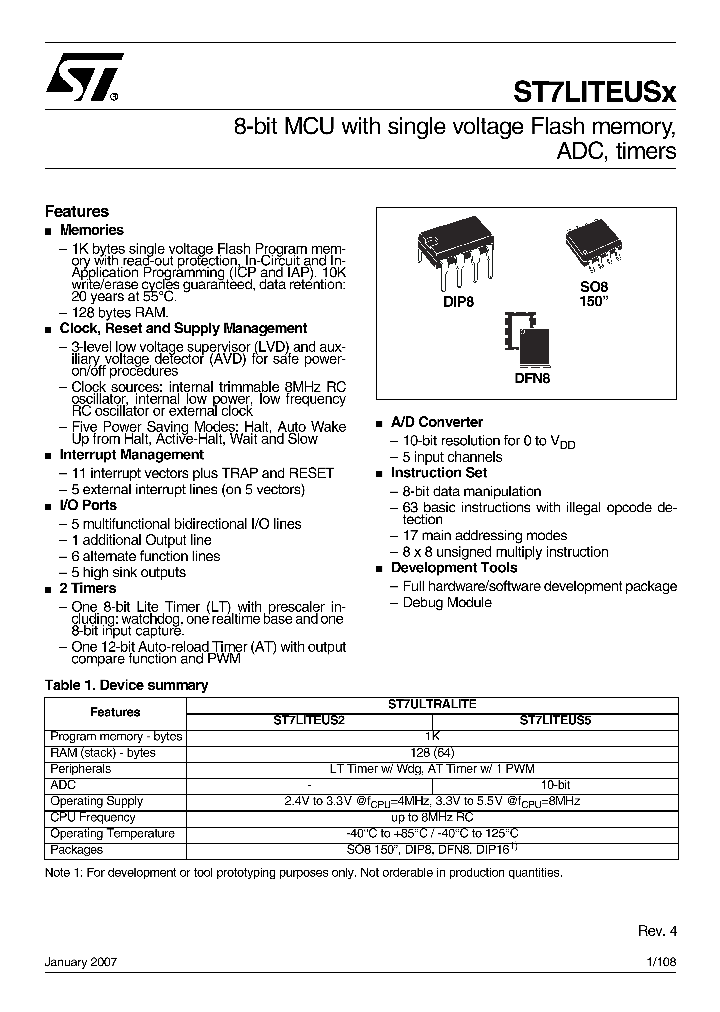 ST7PLITEUS2B3_6975845.PDF Datasheet