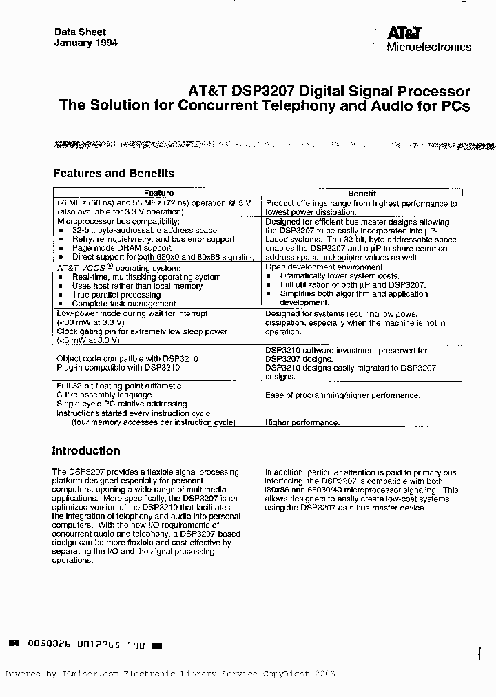 DSP3207_6976061.PDF Datasheet
