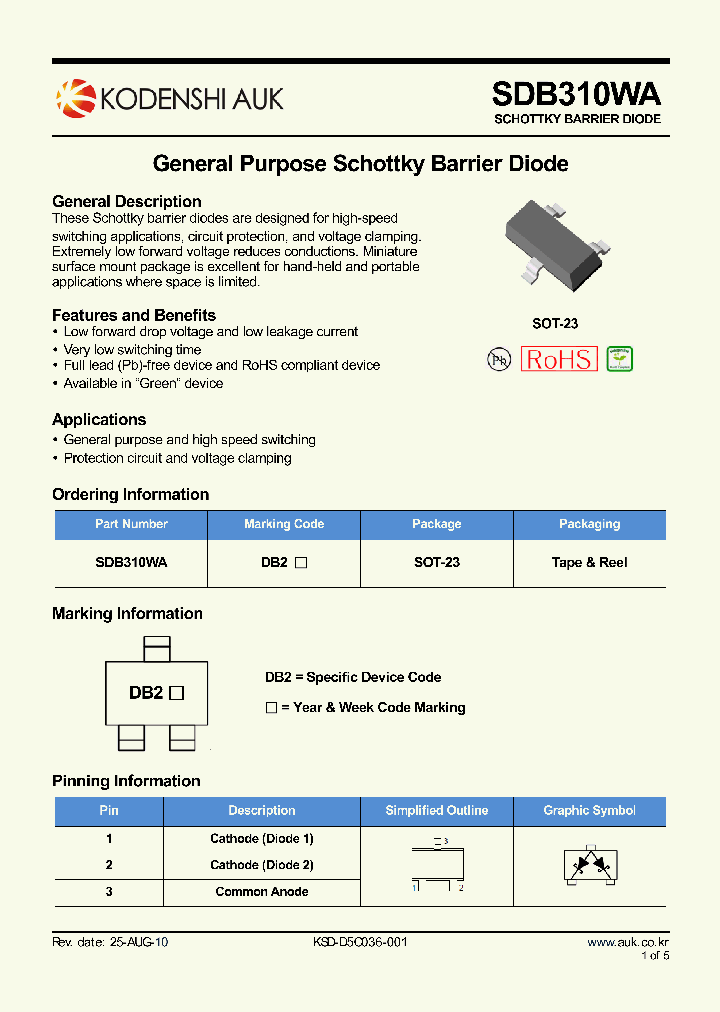 SDB310WA_6976483.PDF Datasheet