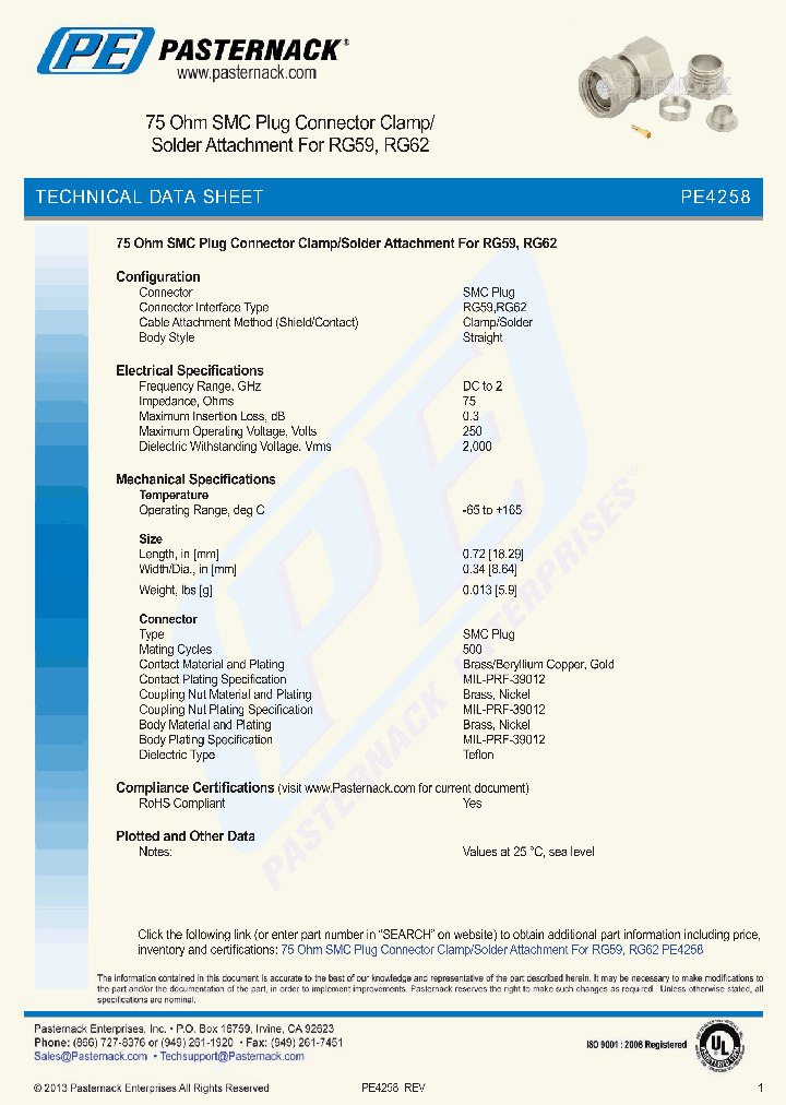 PE4258_6977167.PDF Datasheet