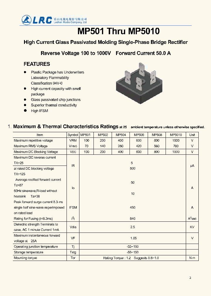MP5010_6978312.PDF Datasheet