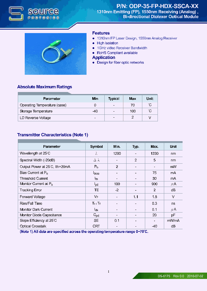 ODP-35-FP-HDI-SSCA-G5_6980472.PDF Datasheet
