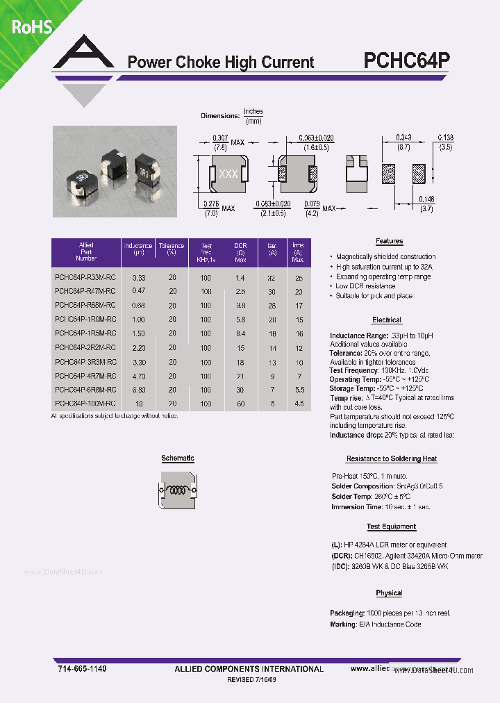 PCHC64P_6985378.PDF Datasheet