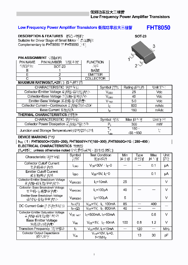 FHT8050G_6989459.PDF Datasheet