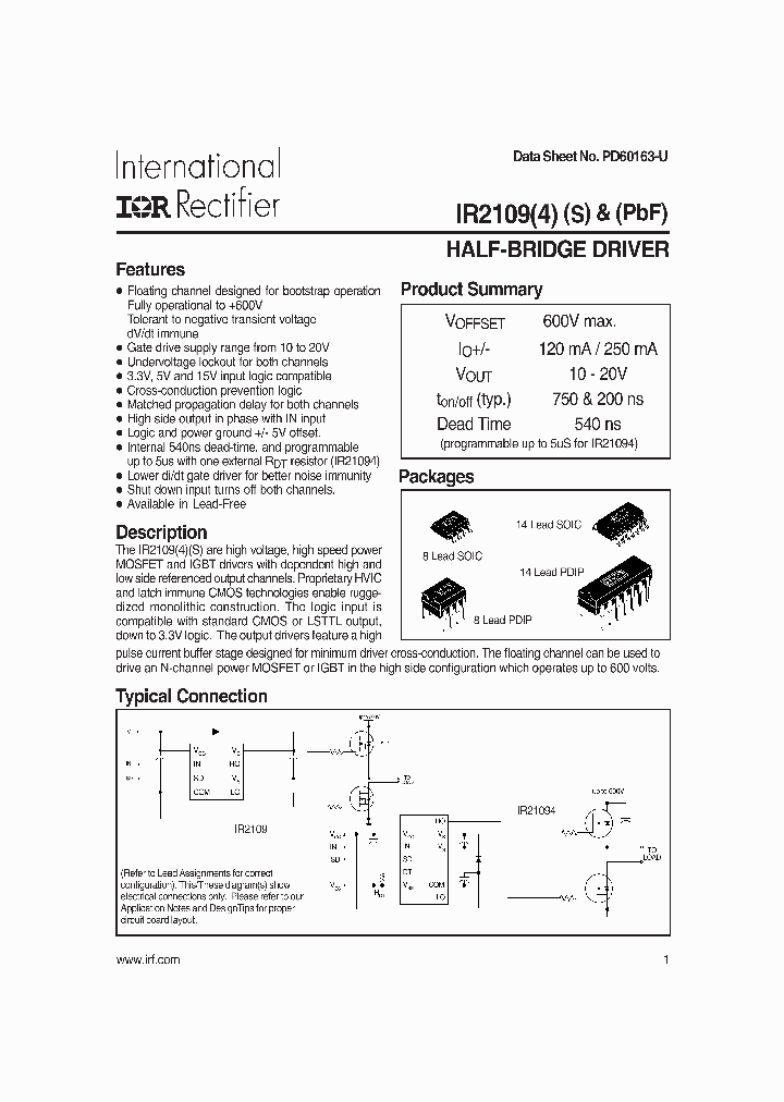 IR2109STRPBF_6990618.PDF Datasheet