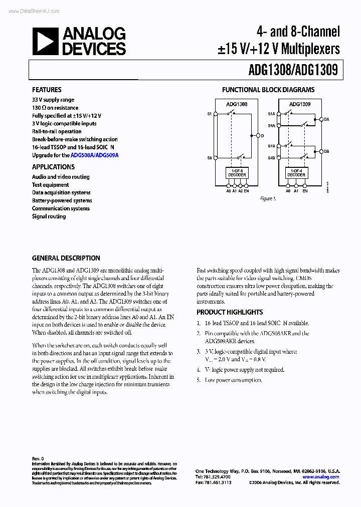 ADG1308_6990336.PDF Datasheet